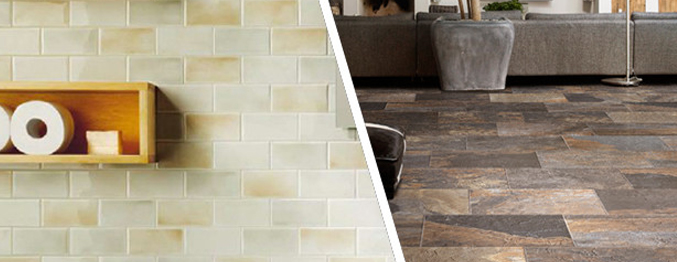 The Difference between Floor Tiles and Wall Tiles